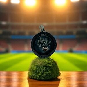 Origami Owl Large Twist Locket w/plate & charm